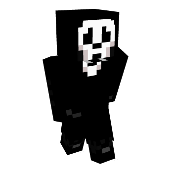 Halloween Ghostface Minecraft Skin