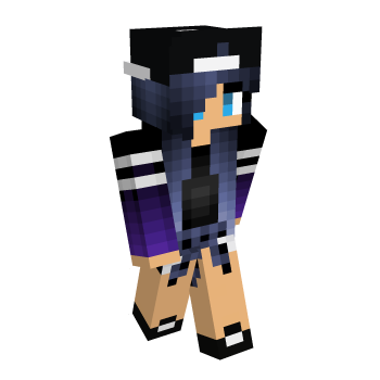 Tomboy Galaxy Minecraft Skin