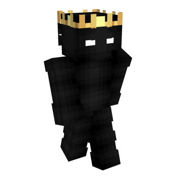 Black Crown Minecraft Skin