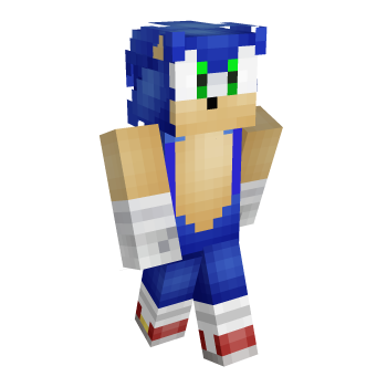 Sonic Minecraft Skin