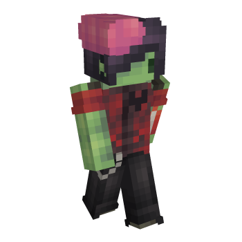 Female Hair Black Minecraft Skin