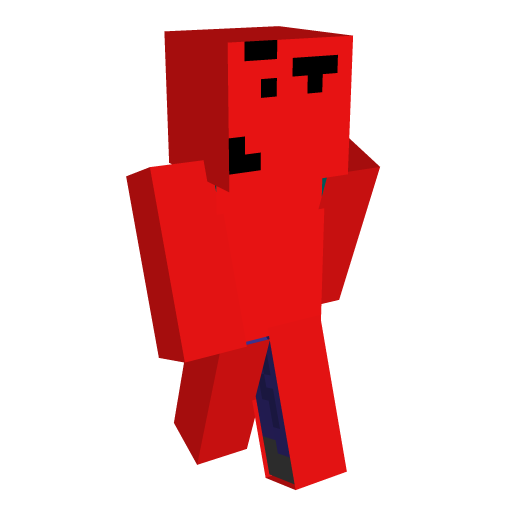 Red Easy Minecraft Skin - Laby