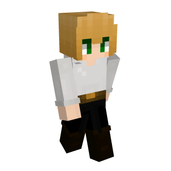 Casual Ponytail Minecraft Skin