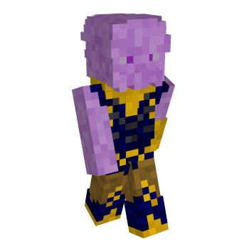 Superhero Infinity Gauntlet Minecraft Skin