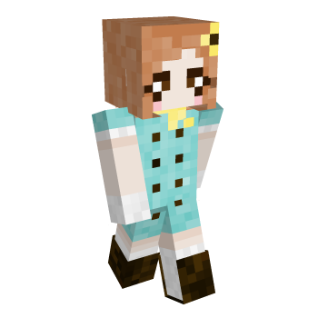 Flower Retro Minecraft Skin