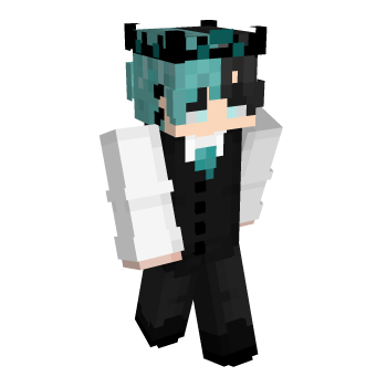 Black And White Minecraft Skin