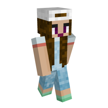 Brunette Brown Hair Minecraft Skin