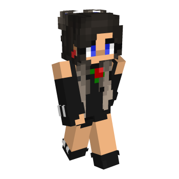 Edgy Cute Minecraft Skin