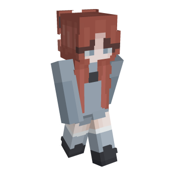 Red Head Aesthetic Minecraft Skin