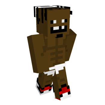 Epic Crackhead Minecraft Skin