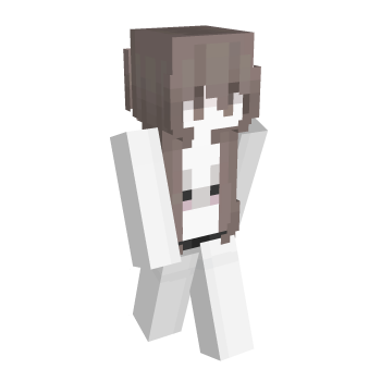 Girl Brown Hair Minecraft Skin