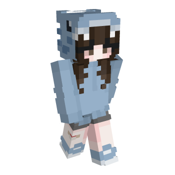 Girl Egirl Minecraft Skin