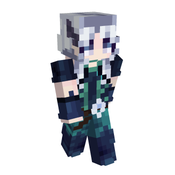 Aqua Minecraft Skin