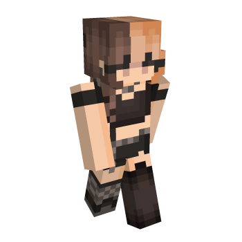 Rce Dual Colored Hair Minecraft Skin