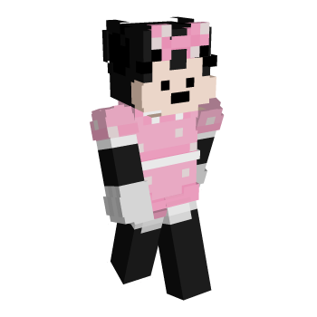 Minnie Mouse Pink Minecraft Skin