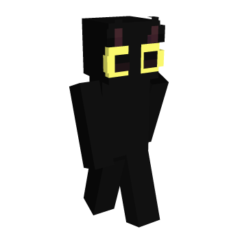 Cat Big Eyes Minecraft Skin