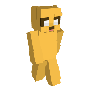 Dog Adventure Time Minecraft Skin