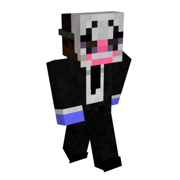 Hoxton Payday Minecraft Skin