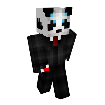 Panda Suit Minecraft Skin