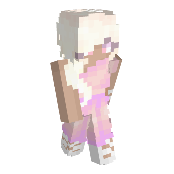 Silver Blonde Minecraft Skin
