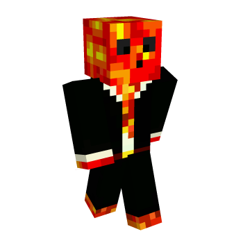 Slime Lava Minecraft Skin