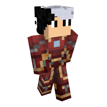 Iron Man Retrix Minecraft Skin