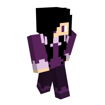 Purple Cuffs Minecraft Skin
