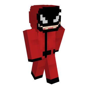 Squid Game Venom Minecraft Skin