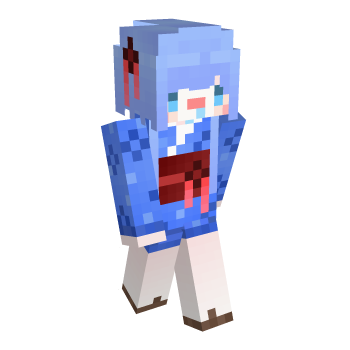 Light Blue Minecraft Skin