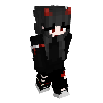 Goth Girl Minecraft Skin