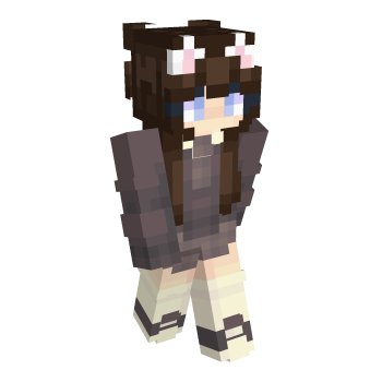Bruno Cat Girl Minecraft Skin