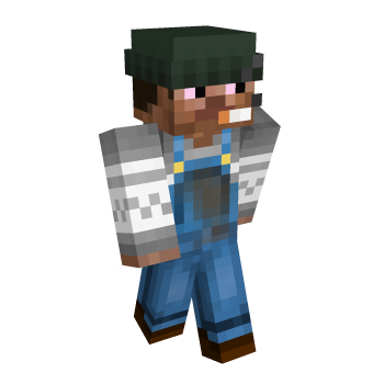 Steve Smoking Minecraft Skin