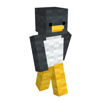 Wool Penguin Minecraft Skin