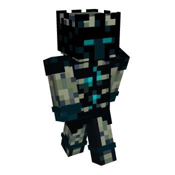 Warden Dead Minecraft Skin