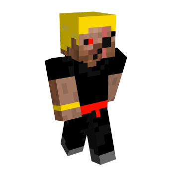 Blonde Steve Minecraft Skin