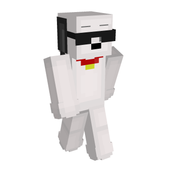 Dog Sunglasses Minecraft Skin