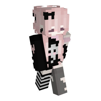 Ghost Black Jacket Minecraft Skin