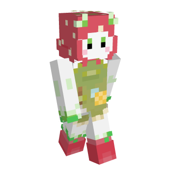 Strawberry Cottage Minecraft Skin