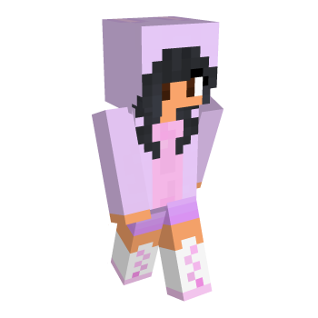 Easter Purple Minecraft Skin