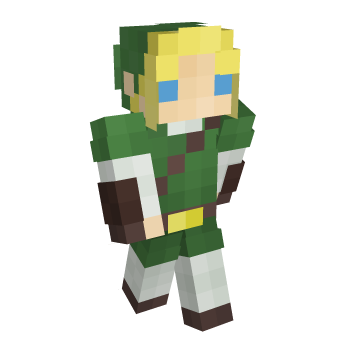 Warrior 8Bit Minecraft Skin
