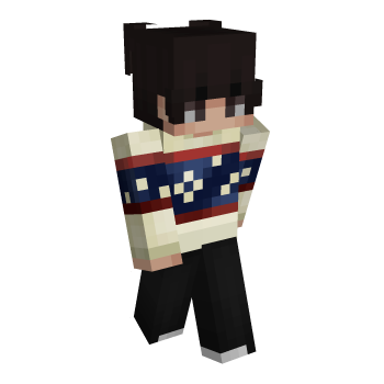 Sweater Christmas Minecraft Skin