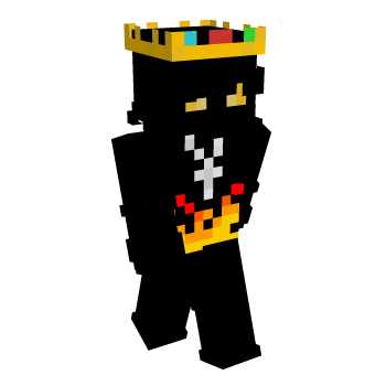 Crown Black Minecraft Skin