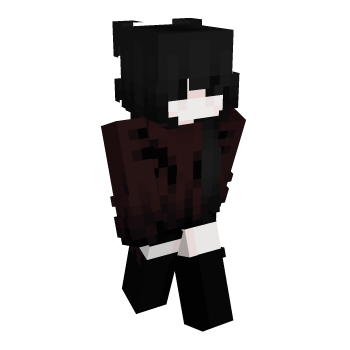 Emo Goth Minecraft Skin