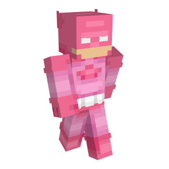 Batman Pink Minecraft Skin