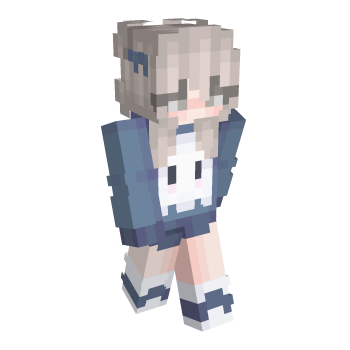 Cute Ghost Girl Minecraft Skin - Laby
