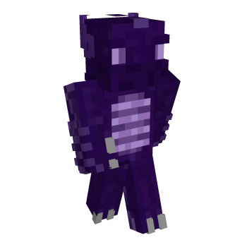 Dragon Purple Minecraft Skin