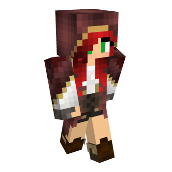 Red Cloak Minecraft Skin