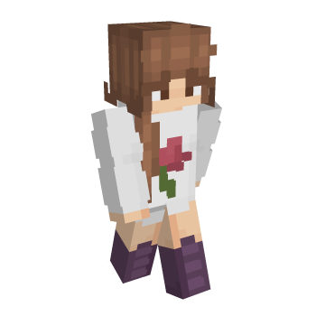 Red Rose Minecraft Skin