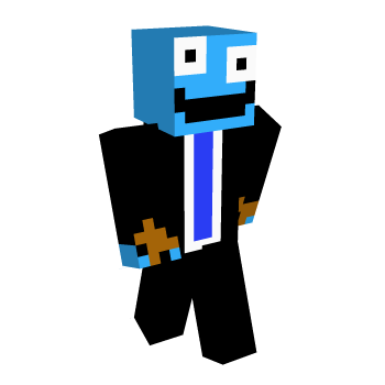 Cookie Monster Minecraft Skin
