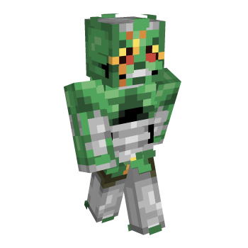 Stand Green Minecraft Skin